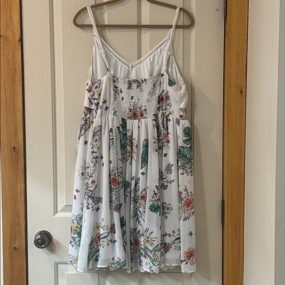 Torrid Floral Smocked Dress - Picture 9 of 11